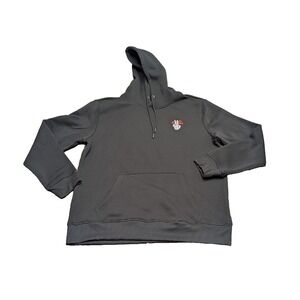 Members Only Hoodie Pullover Graphic Sweatshirt LA Skeleton Hands Black Men's M